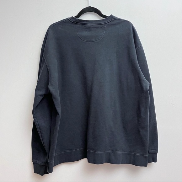 Post Malone Port & Company Oversized Black Graphic Crewneck Popover Sweatshirt - Picture 6 of 6